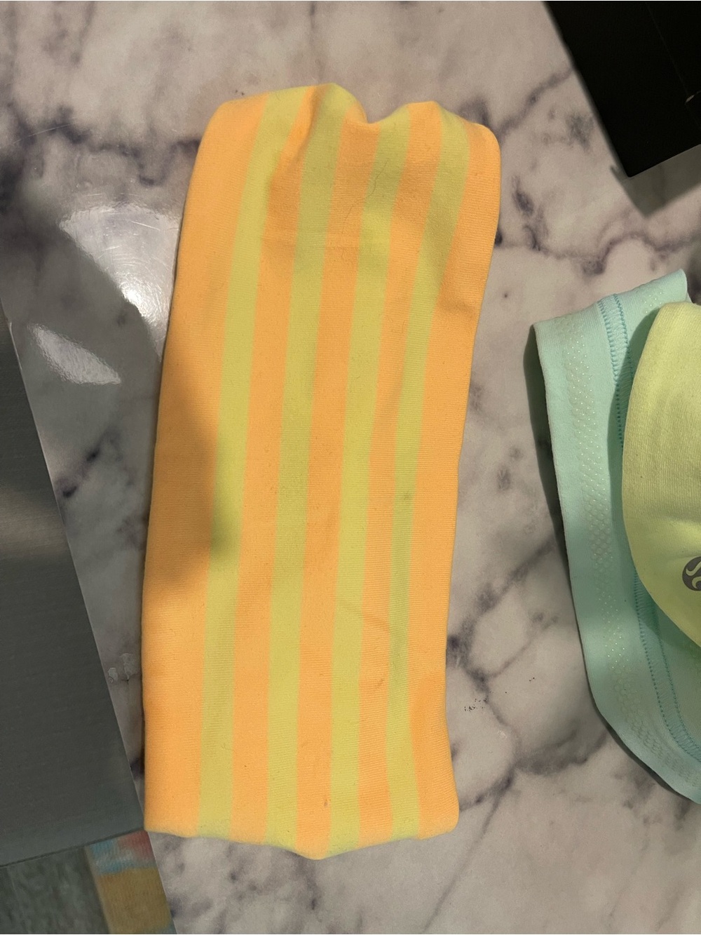 lululemon athletica Pale Yellow Stretch Headband